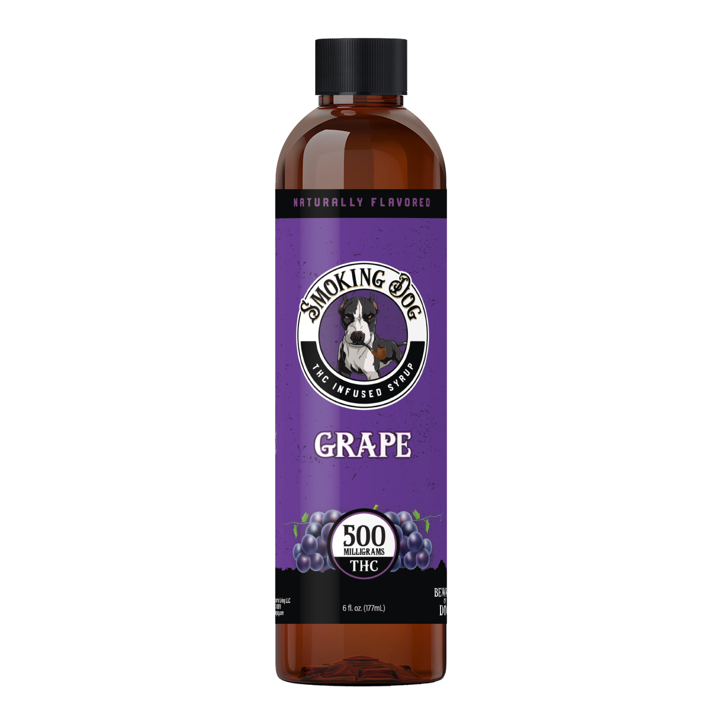 Smoking Dog Grape 500mg Syrup