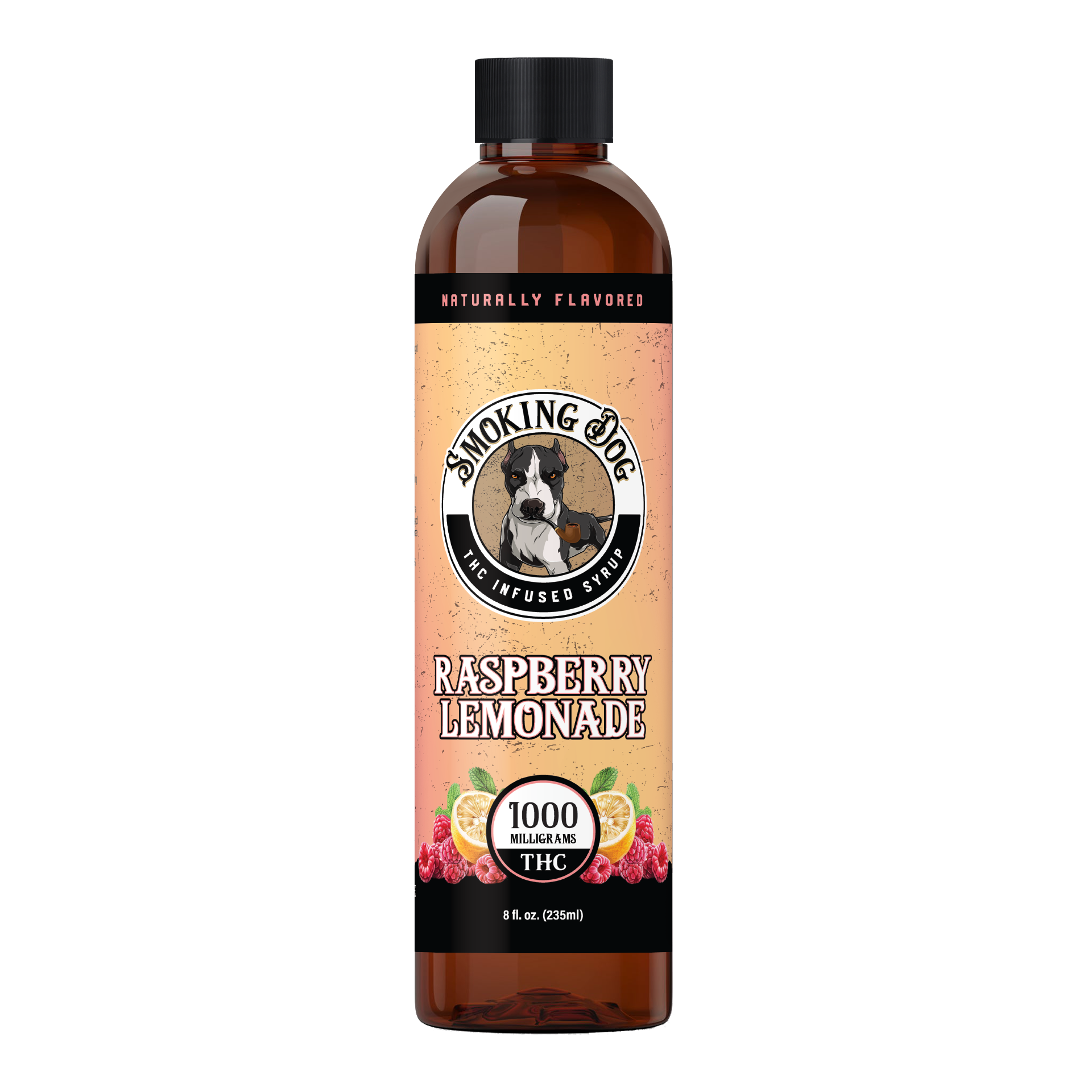 THC Syrup Raspberry Lemonade 1000mg
