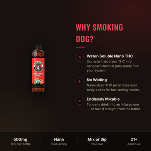 Why choose Smoking Dog Blood Orange Bliss THC syrup