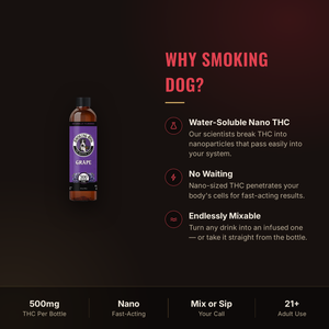 Why choose Smoking Dog Grape THC syrup