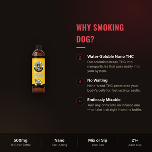 Why choose Smoking Dog Pineapple Paradise THC syrup