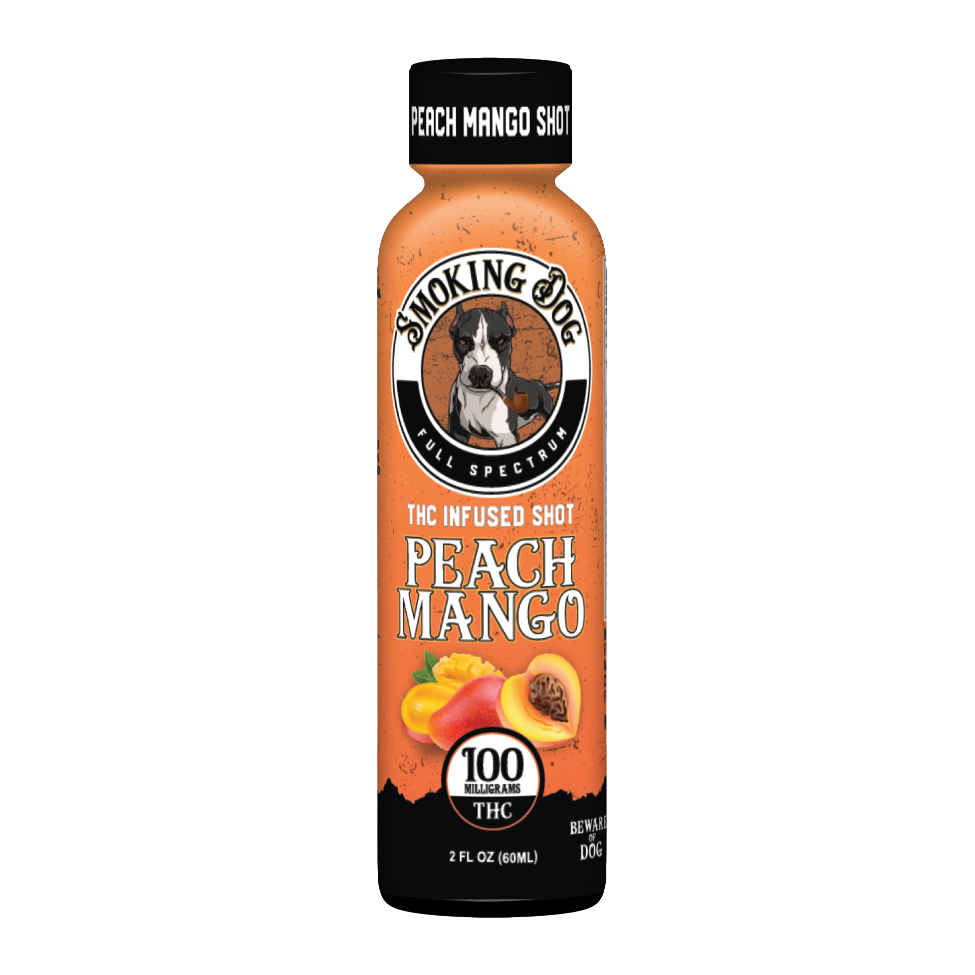Smoking Dog Peach mango Shot