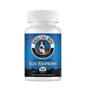 Smoking Dog Blue Raspberry Gummies