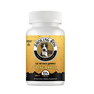 Smoking Dog Pineapple Gummies