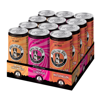 THC Seltzer Mixed 25mg - 12 pack