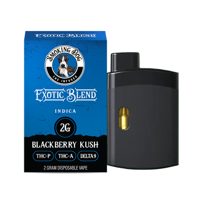 THC Vape Exotic Blend Blackberry Kush