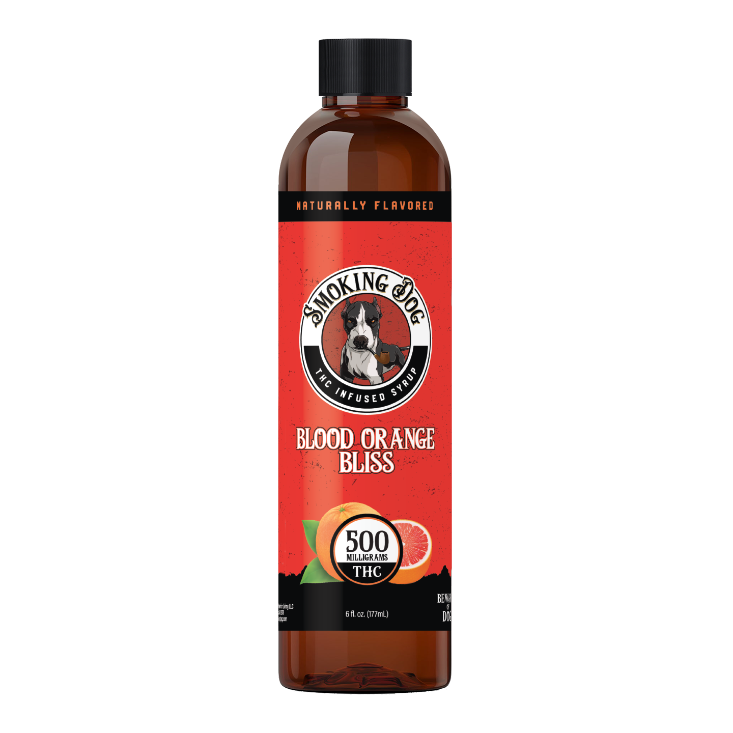 Smoking Dog Blood Orange Bliss 500mg Syrup