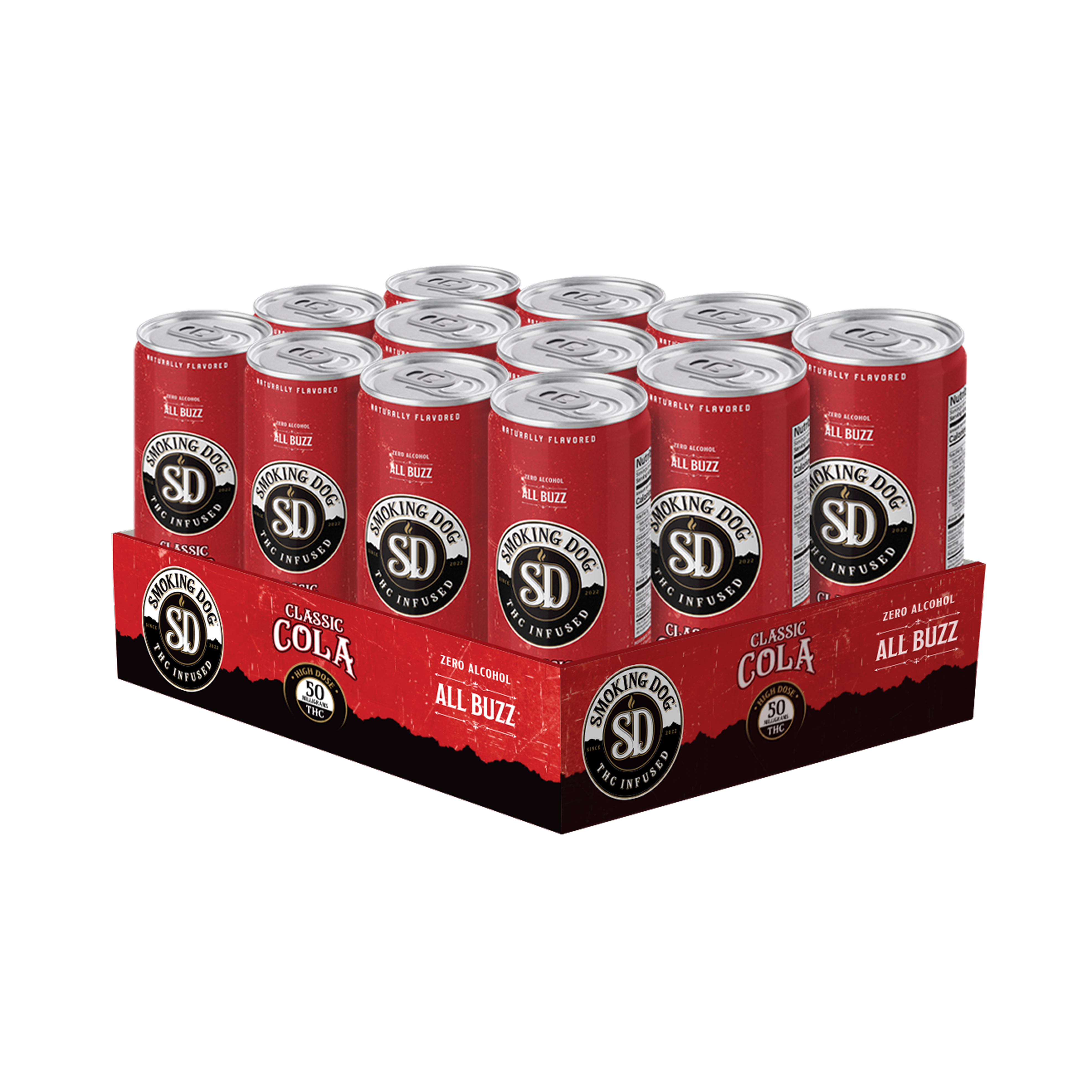 THC Infused Seltzer Orange Cream Puff 25mg - 12 Pack – Smoking Dog THC Infused Seltzer Orange Cream Puff 25mg - 12 Pack – Smoking Dog