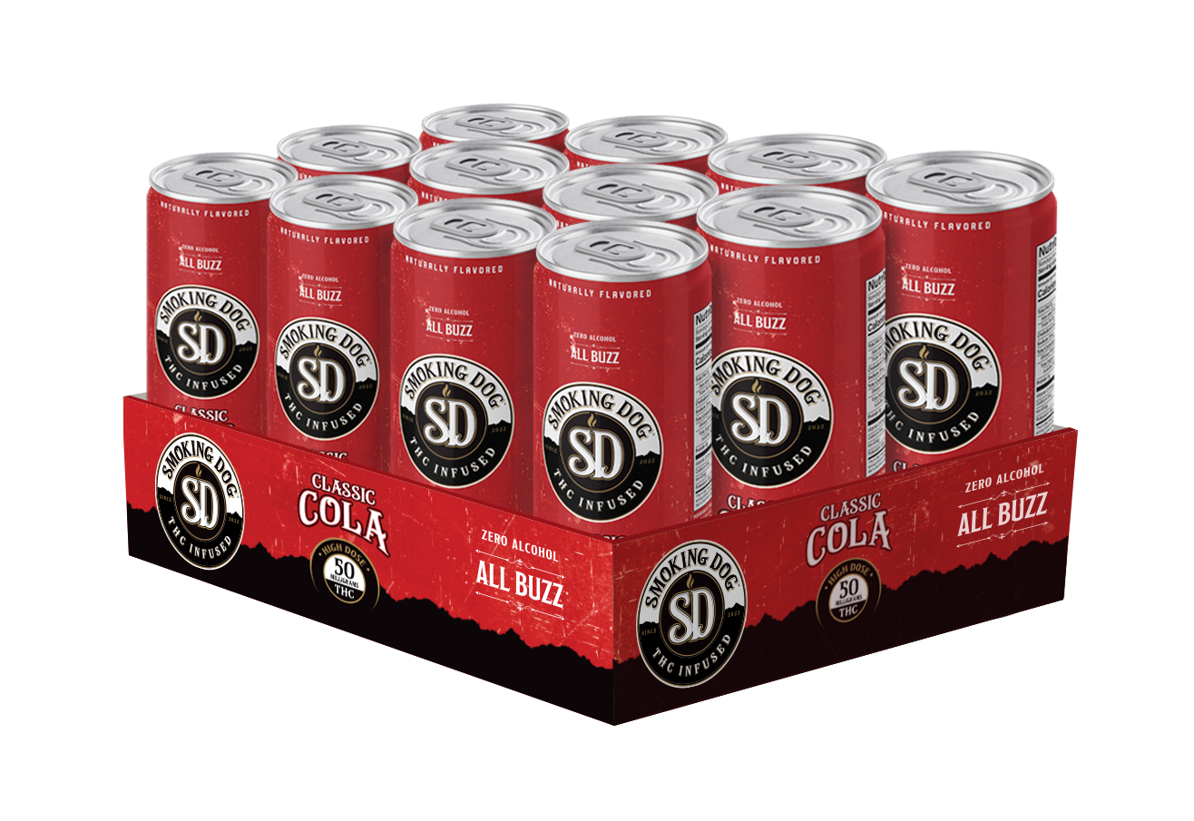 THC Infused Seltzer Dr. Dawg 50mg - 12 Pack