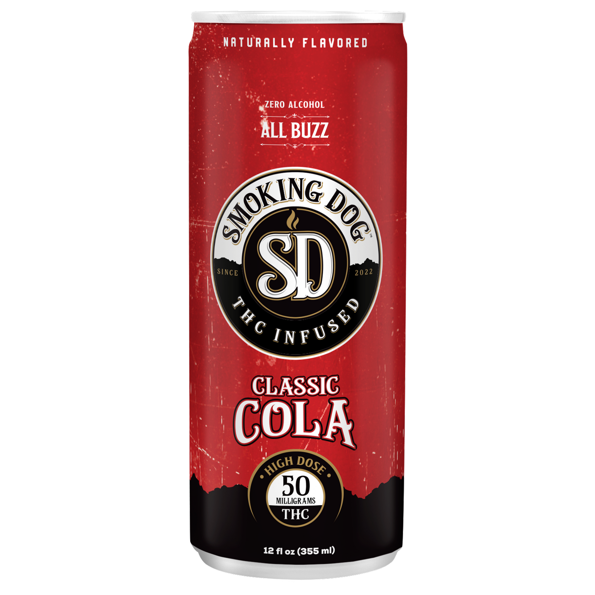 THC Infused Seltzer Orange Cream Puff 25mg - 12 Pack – Smoking Dog