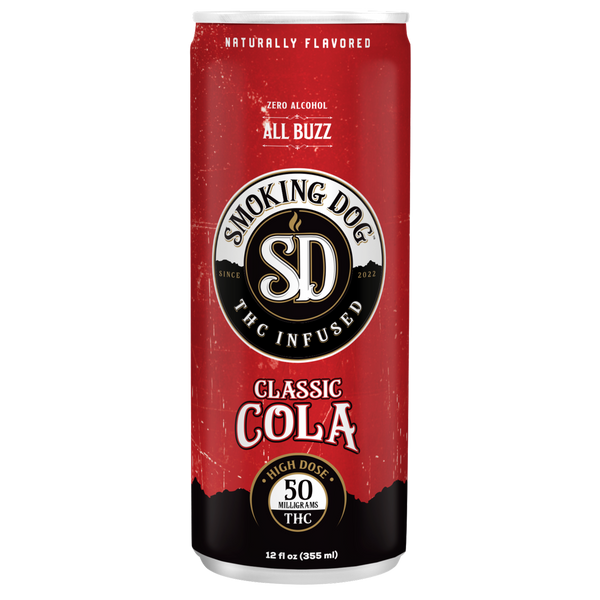 THC Infused Seltzer Orange Cream Puff 25mg - 12 Pack – Smoking Dog