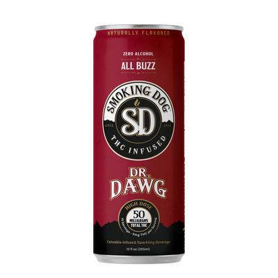 THC Infused Seltzer Dr. Dawg 50mg - 12 Pack