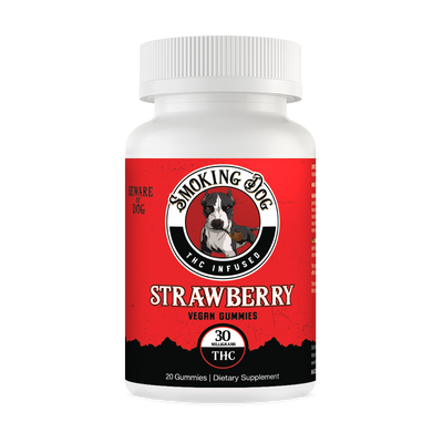 THC Gummies Strawberry 30mg THC