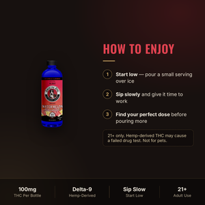 How to enjoy Smoking Dog Watermelon Lemonade: start low, sip slowly