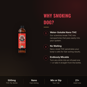 Why choose Smoking Dog Strawberry THC syrup