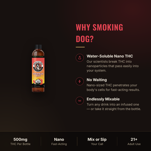 Why choose Smoking Dog Watermelon Wave THC syrup