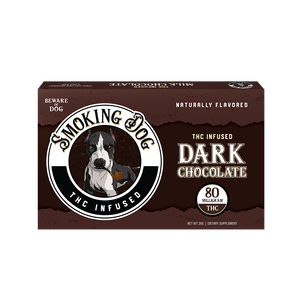 Smoking Dog Dark Chocolate Bar 