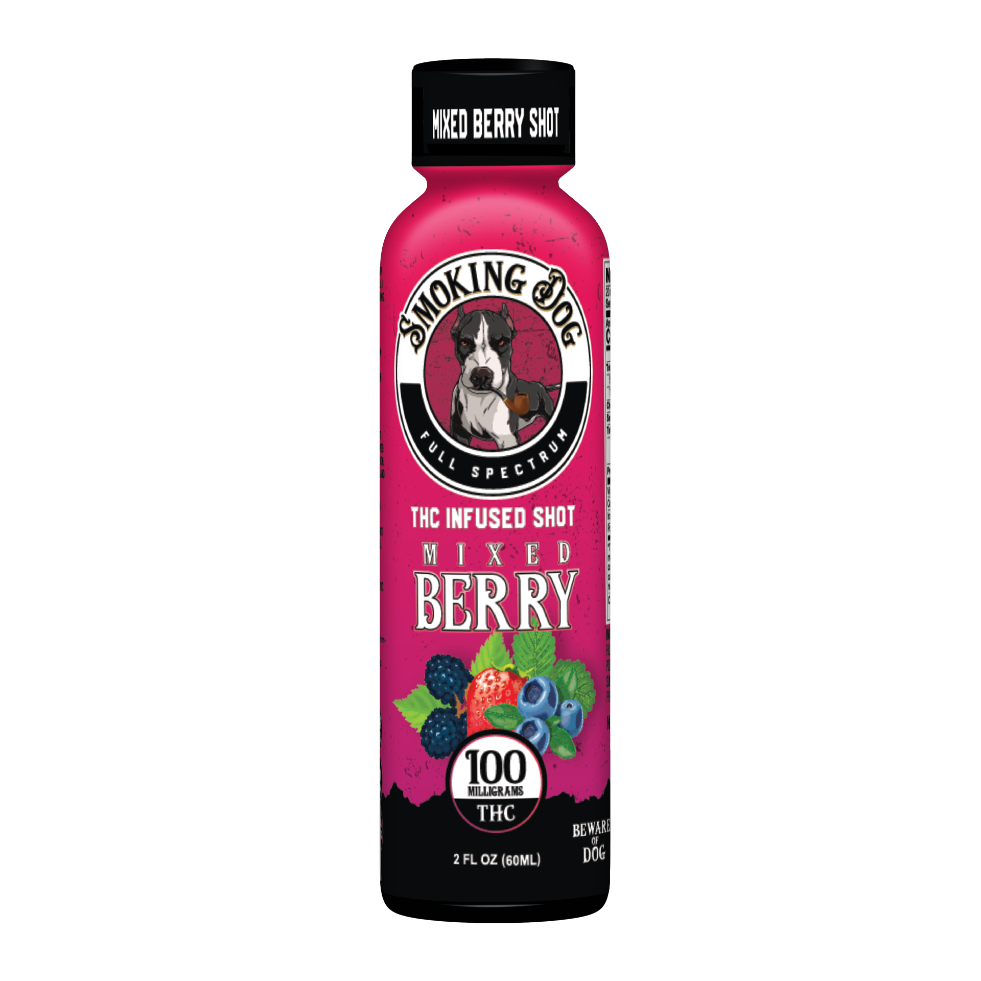 Smoking Dog Mixed Berry Shot