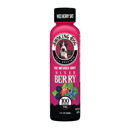 Smoking Dog THC Shot Mixed Berry 100mg
