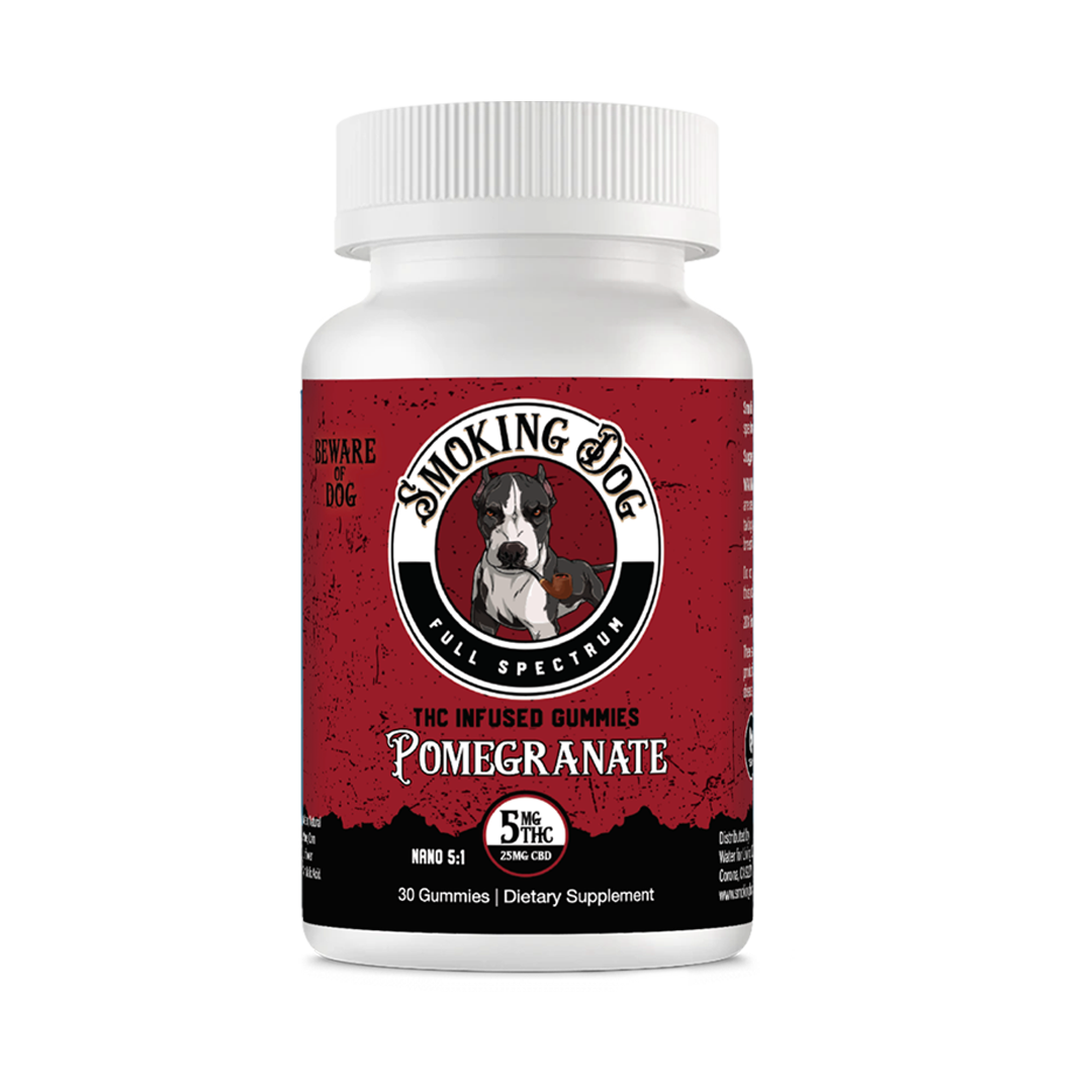 THC Gummies Pomegranate 5mg - 30ct