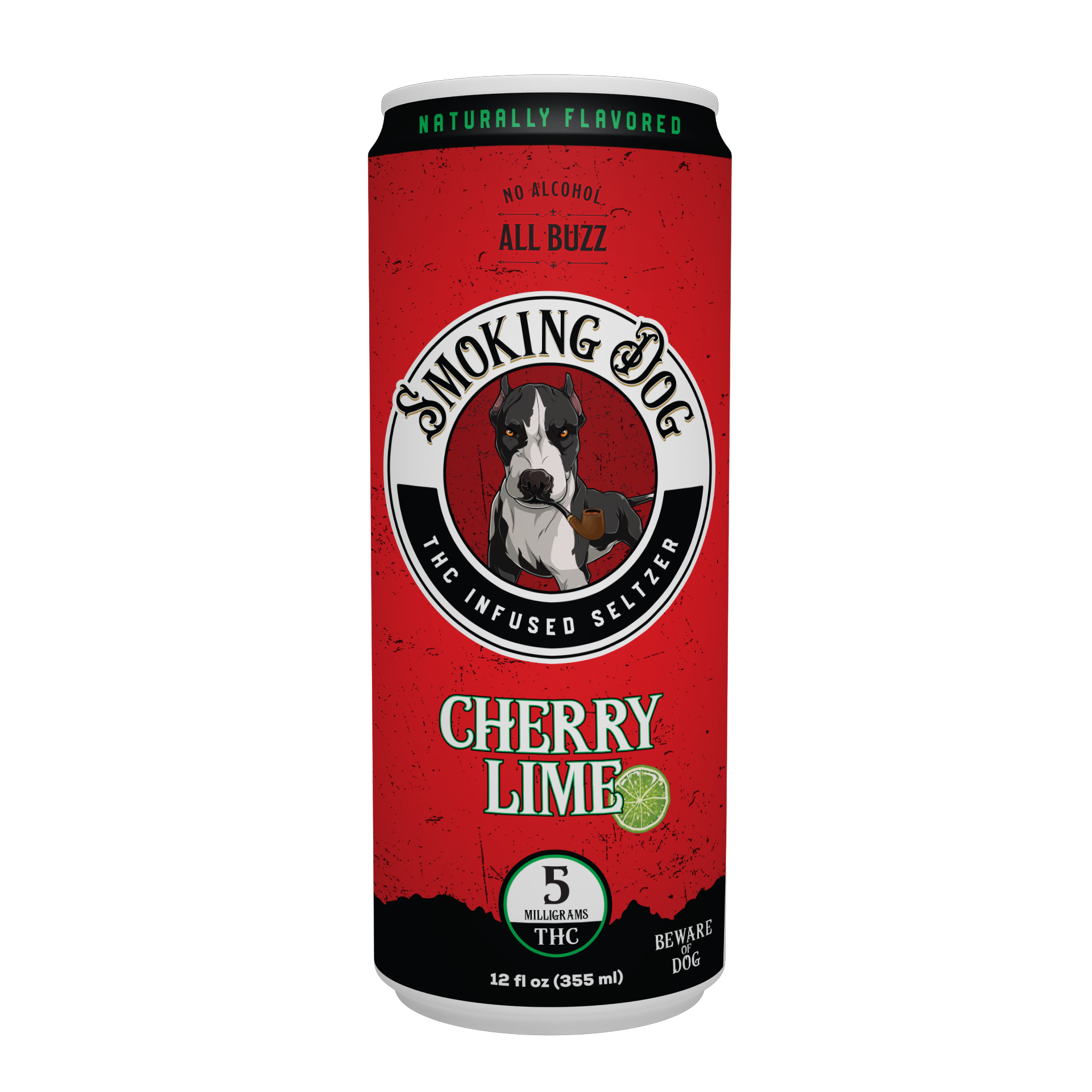 THC Seltzer Cherry Lime 5mg - 12 pack