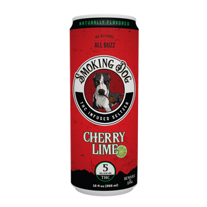 Smoking Dog Seltzer cherry lime