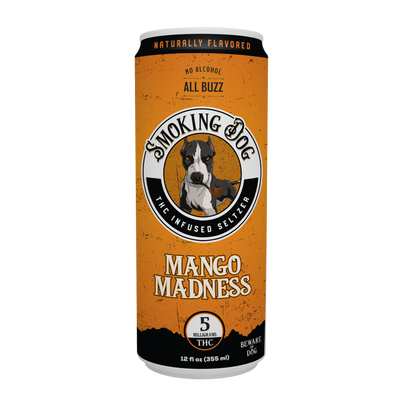 THC Seltzer Mango Madness 5mg - 12 pack